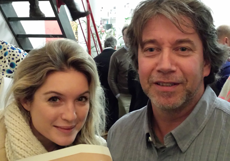 Lauren Verster en Eddy van Wessel